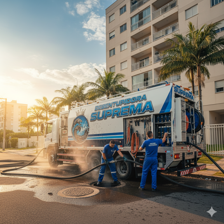 Desentupidora na Zona Norte: atendimento rápido e eficiente com a Desentupidora Suprema